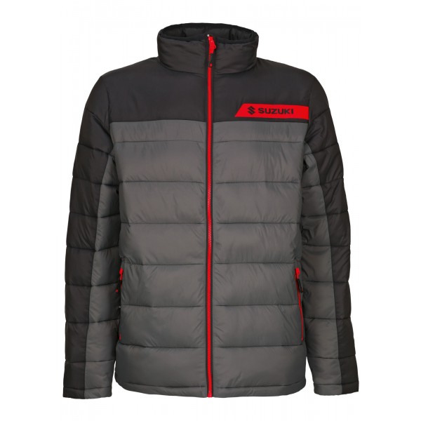 Suzuki TEAM SUZUKI BLACK QUILTED JACKET M